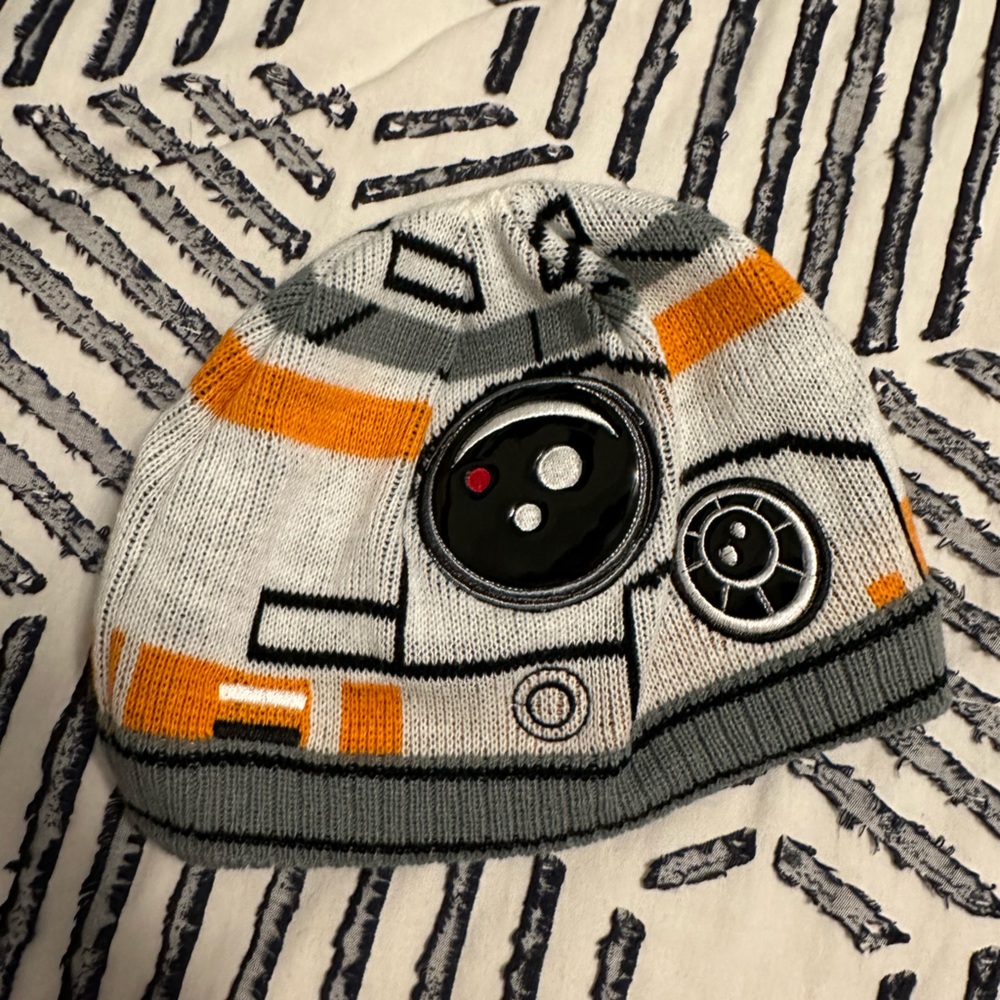 Disney Star Wars BB8 Beanie Hat- youth M/L